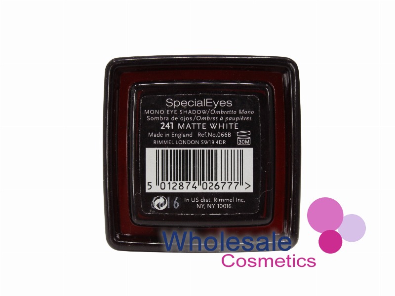 6 x Rimmel London Special Eyes Mono Eye Shadow - 241 MATTE WHITE